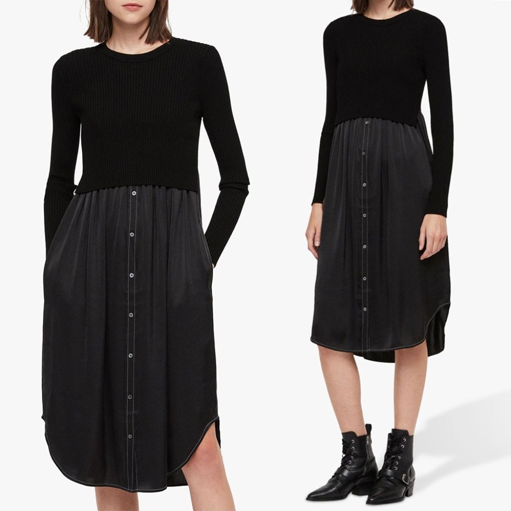 All Saints Kowlo Shirt Dress
